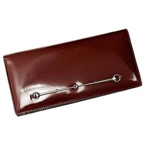 Gucci Horsebit Bifold Long Wallet Brown